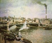 Camille Pissarro Morning,overcast Wather, Spain oil painting artist
